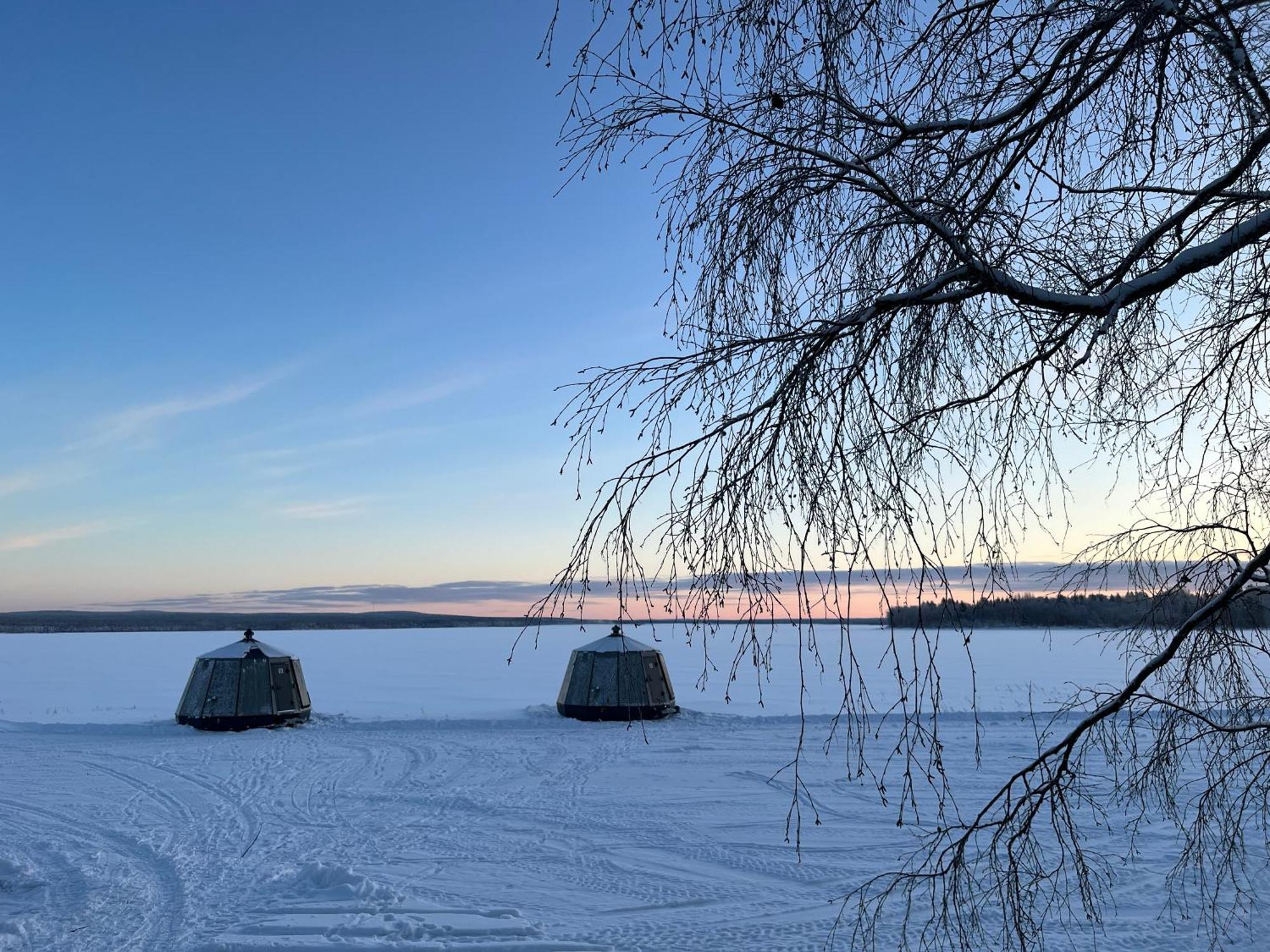 Vikajaervi Lake View Experience Igloos Rovaniemi Ngoại thất bức ảnh